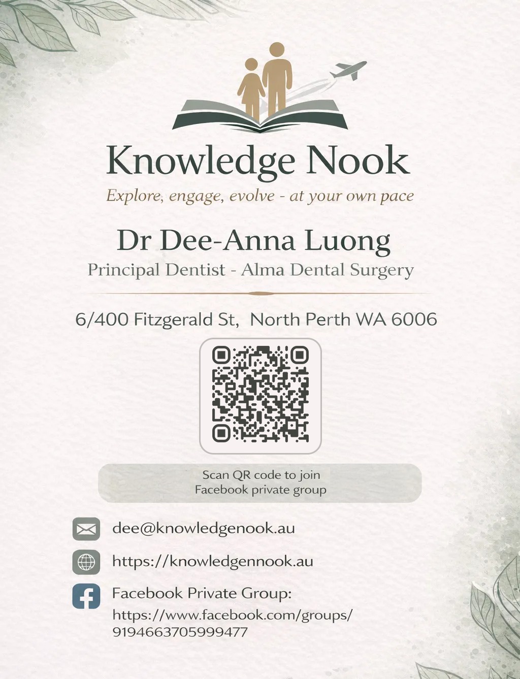 Knowledge Nook Dr Dee Anna Luong